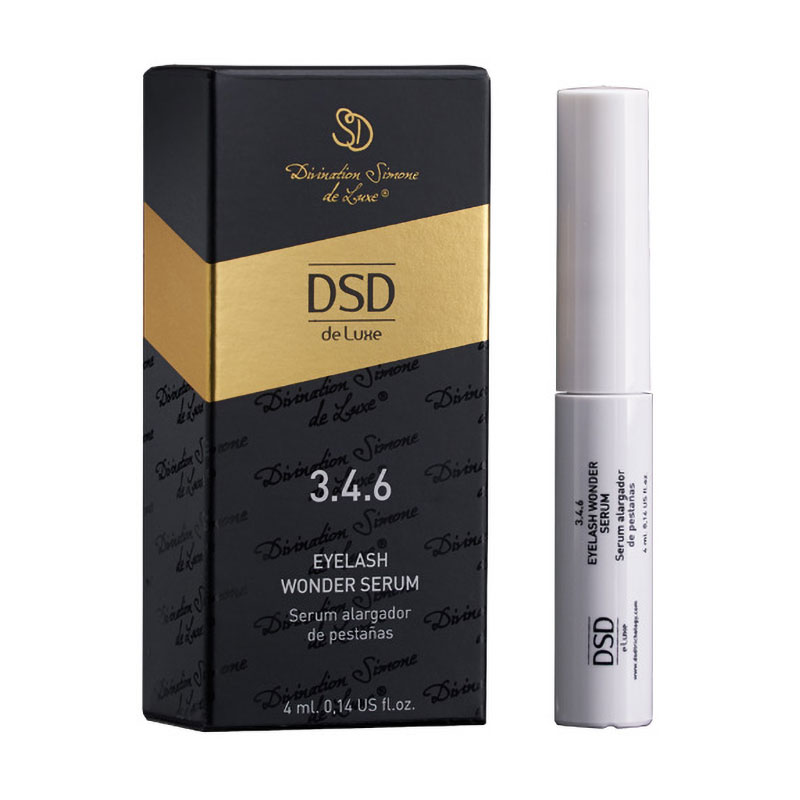 Сироватка для росту вій DSD DeLuxe Eyelash Wonder Serum 3.4.6, 4 мл